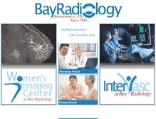 Tablet Screenshot of bayradiology.net