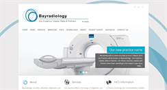 Desktop Screenshot of bayradiology.co.za